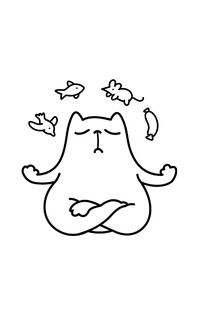 Пушистые котики и другие питомцы. Раскраски антистресс 4