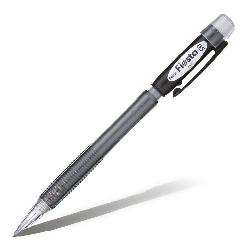 Карандаш механический PENTEL Fiesta, 0.5 мм, черный корпус