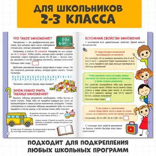 Учим таблицу умножения легко и весело, 2-3 класс 4