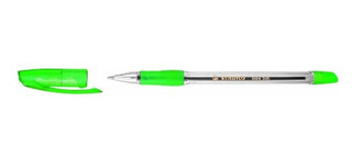 STABILO Ручка шариковая 'Bille 508' 0.7 мм, зеленые чернила, прозрачный зеленый корпус