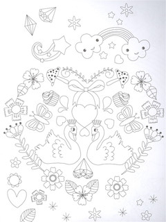 Единорожки, феечки и волшебная пыльца. Раскраска 3