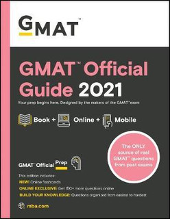 GMAT Official Guide 2021. Book + Online Question Bank