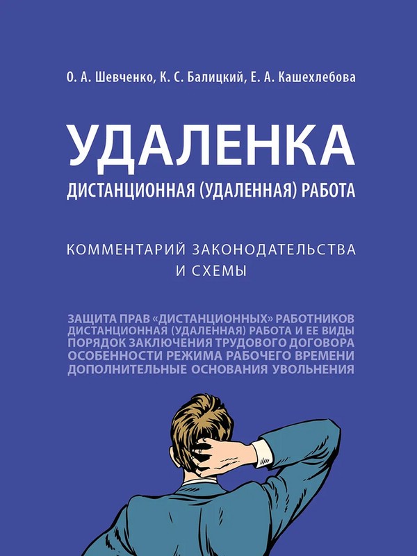 Удаленка. Дистанционная (удаленная) работа. Комментарий законодательства и схем