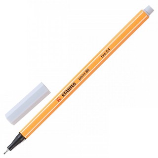 Ручка капиллярная 0.4 мм светло-серая 88/94 Stabilo Point