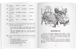 Человек-невидимка. Домашнее чтение с заданиями по новому ФГОС 4