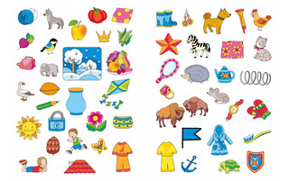 Тесты с логопедом. 5-6 лет (с наклейками) 7