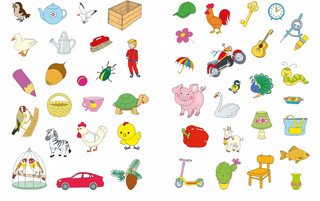 Тесты с логопедом. 4-5 лет (с наклейками) 7