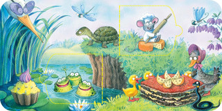 Кто испёк пирог? Загадки с окошками 6