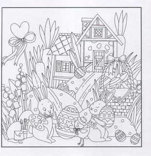 Озорные зайчишки. Рисунки для медитаций 2