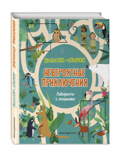 Невероятные приключения. Лабиринты с окошками 2
