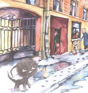 Приключения котёнка в Петербурге 2