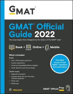 GMAT Official Guide 2022. Book + Online Question Bank