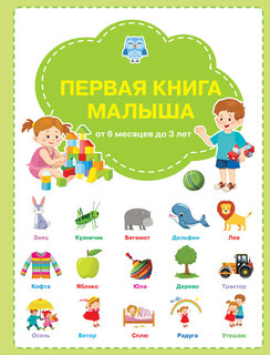 Первая книга малыша от 6 месяцев до 3 лет 1