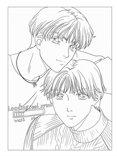 Манга. Раскраска-антистресс для творчества и вдохновения 3