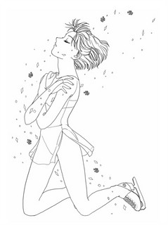 Манга. Раскраска-антистресс для творчества и вдохновения 5