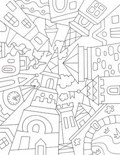 Раскраска-антистресс 