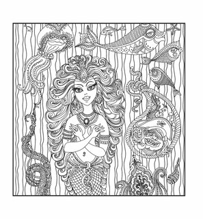 Фантастические существа. Рисунки для медитаций 5