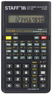 Калькулятор Staff инженерный, 10 разрядов, 143х78 мм (STF-165) 1