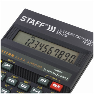 Калькулятор Staff инженерный, 10 разрядов, 143х78 мм (STF-165) 5