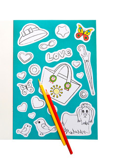 Активити - наклейки для девочек 3