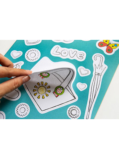 Активити - наклейки для девочек 4