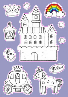 Активити - наклейки для девочек 5