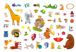 250 наклеек. Алфавит 2