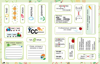 Учим словарные слова для начальной школы 2