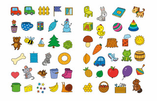 Тесты с логопедом 2-3 года (с наклейками) 7