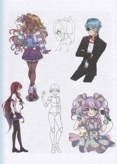 Учимся рисовать романтику в аниме. Как нарисовать популярных персонажей шаг за шагом 6