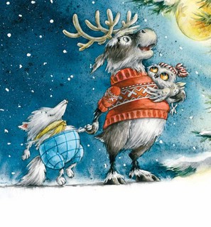 Желание на Новый год. Как оленёнок спас друзей. Полезные сказки 10