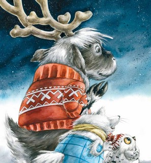 Желание на Новый год. Как оленёнок спас друзей. Полезные сказки 8