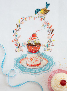 Французская вышивка крестом. Великолепные цветы и птицы 4