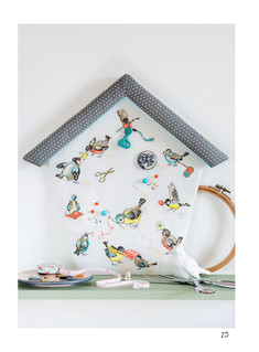 Французская вышивка крестом. Великолепные цветы и птицы 8