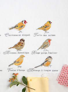 Французская вышивка крестом. Великолепные цветы и птицы 9