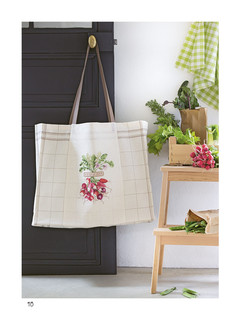 Французская вышивка крестом. Любимый огород Вероник Ажинер 9