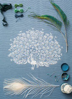 Французская вышивка крестом. Монохромы и градиенты Элен ле Берр 6