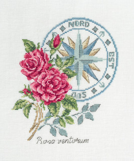 Французская вышивка крестом. Морские и летние сюжеты Вероник Ажинер 8