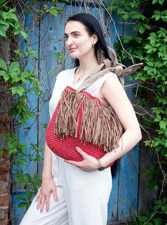 Сумки и рюкзаки. Новые техники и материалы! Вяжем крючком 6