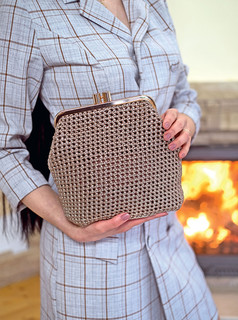 Сумки и рюкзаки. Новые техники и материалы! Вяжем крючком 7