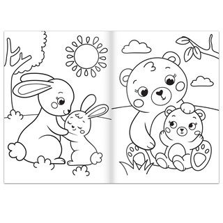 Раскраска «Кто чей малыш?» 2