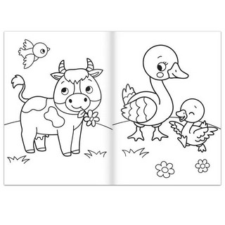 Наша ферма. Раскраска 2