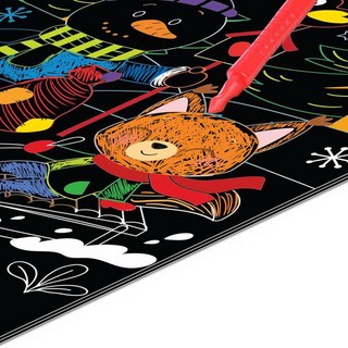 Активити-книга 'Гравюры. Дед Мороз' 8