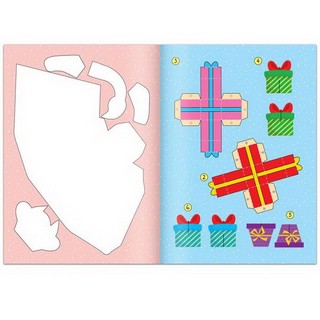 Книга-вырезалка 'Новогодние поделки. Зимний хоровод' 3