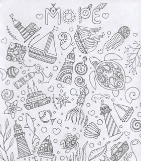 Я люблю раскрашивать океаны чудес 5