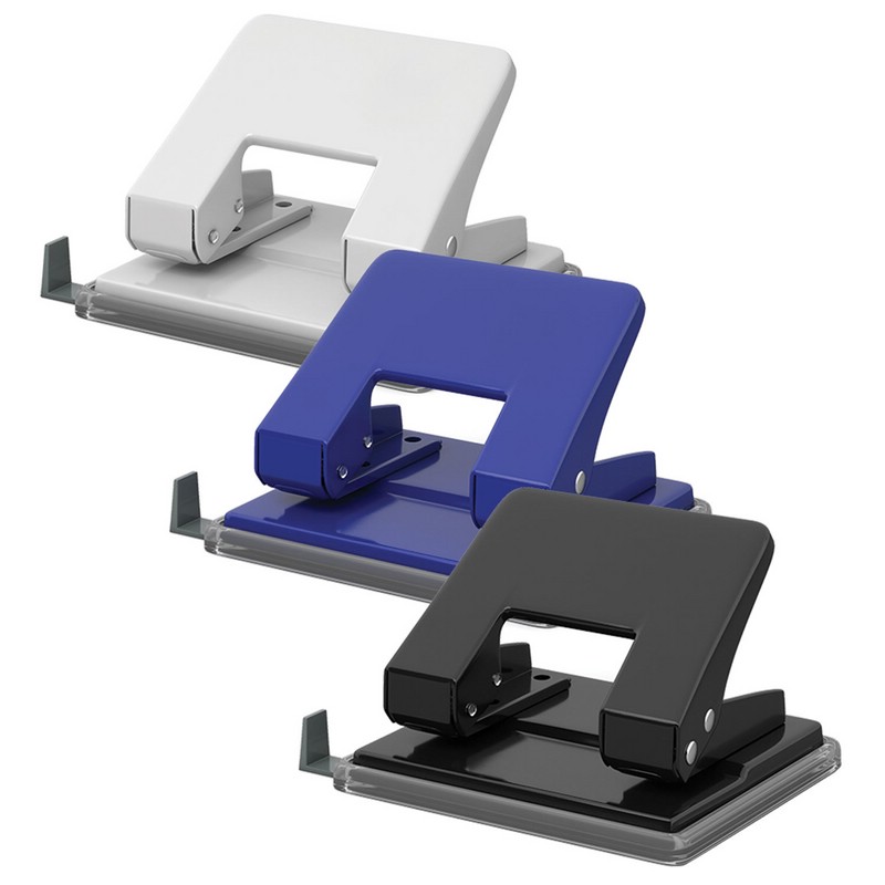 Дырокол средний 'Quadro', на 20 листов ErichKrause, цвет черный