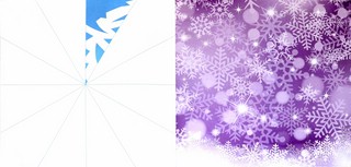 Снежинки для вырезания. Новогоднее чудо 6