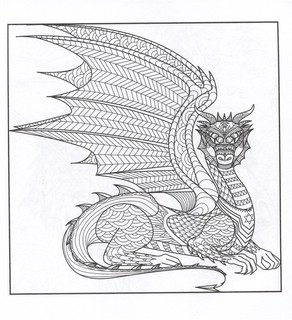 Драконы. Рисунки для медитаций 4