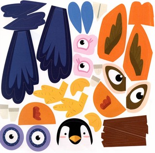 Альбом с многоразовыми наклейками 