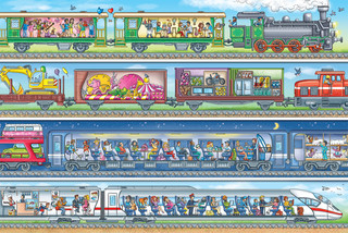 Поезда. Виммельбух 2